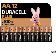 Duracell Alkaline baterijas DURACELL Plus 1,5 V LR06 (12 gb.)