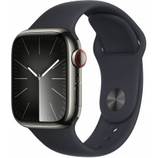 Apple Viedpulkstenis Apple Watch Series 9 + Cellular Melns Pelēks 41 mm