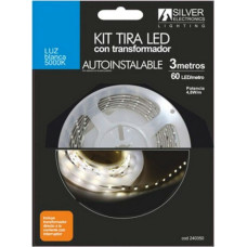 Silver Electronics LED strēmeles Silver Electronics 240350 5000K Blanco 3M