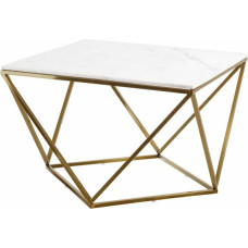 Bigbuy Home Centrālais galds 76 x 76 x 48 cm Marmors