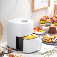 Innovagoods Taukvāres katls bez Eļļas InnovaGoods Fryinn Lite 2000 Balts 1200 W 2 L