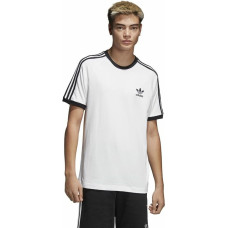 Adidas Vīriešu Krekls ar Īsām Piedurknēm Adidas 3 Stripes Balts