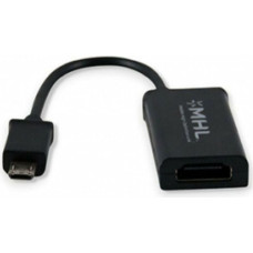 3GO Micro USB uz HDMI Adapteris 3GO CMHL11 10 cm Melns
