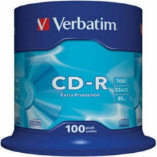 Verbatim CD-R Verbatim 43411 52x 700 MB (100 gb.)