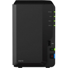 Synology NAS Tīkla Suzrage Synology DS218 Realtek RTD1296 2 GB DDR4 19 dB