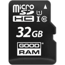 Goodram Mikro SD Atmiņas karte ar Adapteri GoodRam M1AA-0320R12 Klase Nr. 10 / Klase 10 UHS-I 100 Mb/s Melns 32 GB