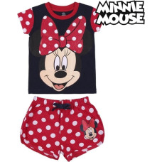 Minnie Mouse Pajama Bērnu Minnie Mouse Sarkans