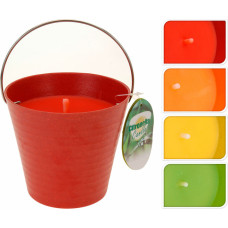 Bigbuy Garden Moskītu atbaidītājs Svece 230 g Ø 12,5 x 11 cm Daudzkrāsains Citronella