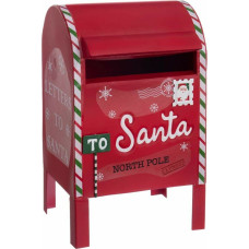 Bigbuy Christmas Christmas bauble Red Metal Letterbox 20,5 x 18,5 x 33,5 cm