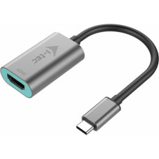 I-Tec USB C uz HDMI Adapteris i-Tec C31METALHDMI60HZ Pelēks 4K UHD