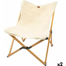 Aktive Saliekamais kempinga krēsls Aktive Augsne 58 x 73 x 61 cm (2 gb.)