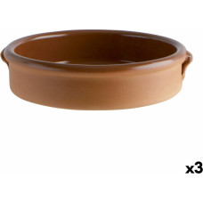 Bigbuy Cooking Kastrolis Keramika Brūns (36 cm) (3 gb.)