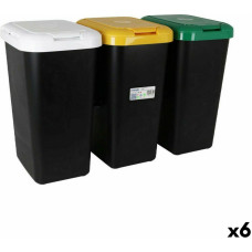 Tontarelli Atkārtoti Pārstrādājamo Atkritumu Tvertne Tontarelli Dzeltens Balts Zaļš (6 gb.)