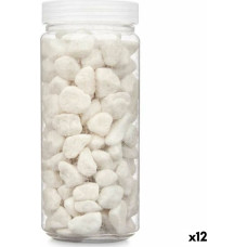Gift Decor Dekoratīvie akmeņi Balts 10 - 20 mm 700 g (12 gb.)