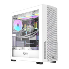 Darkflash Computer case Darkflash DF2100 + 4 ARGB fans (white)