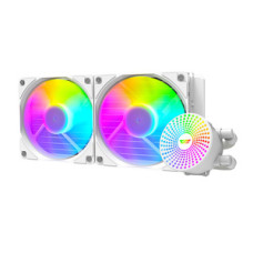 Darkflash PC Water Cooling Darkflash DC240 ARGB 2x 120x120 (white)