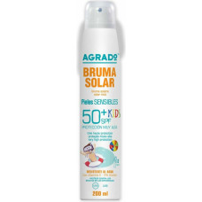 Agrado Sauļošanās krēms izsmidzināms Agrado Kids SPF50+ Jūtīga āda (200 ml)
