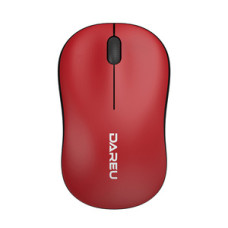 Dareu Wireless mouse Dareu LM106 2.4G 1200 DPI (black&red)