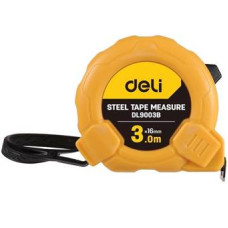 Deli Tools Steel Measuring Tape 3m/16mm Deli Tools EDL9003B (yellow)
