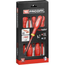 Facom Skrūvgriežu Komplekts Facom Protwist Isolated 1000V AT5VE.PB Plakans Pozidriv 5 Daudzums